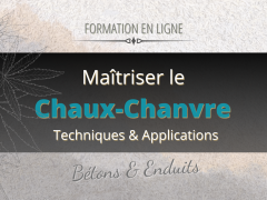 Formation aux Enduits et Bétons de chaux-chanvre