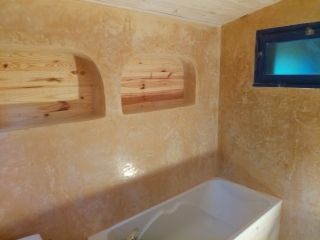 Salle de bain en tadelakt